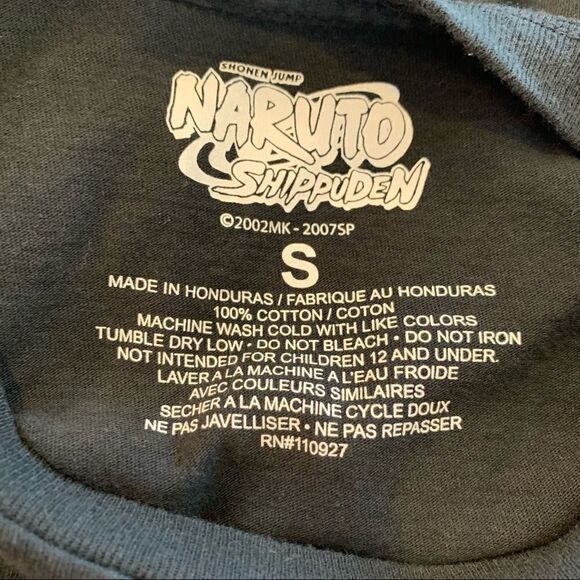 Men’s Naruto Shippuden Ichiraku Ramen Shop Long-Sleeve Shirt Size Small - Picture 7 of 7